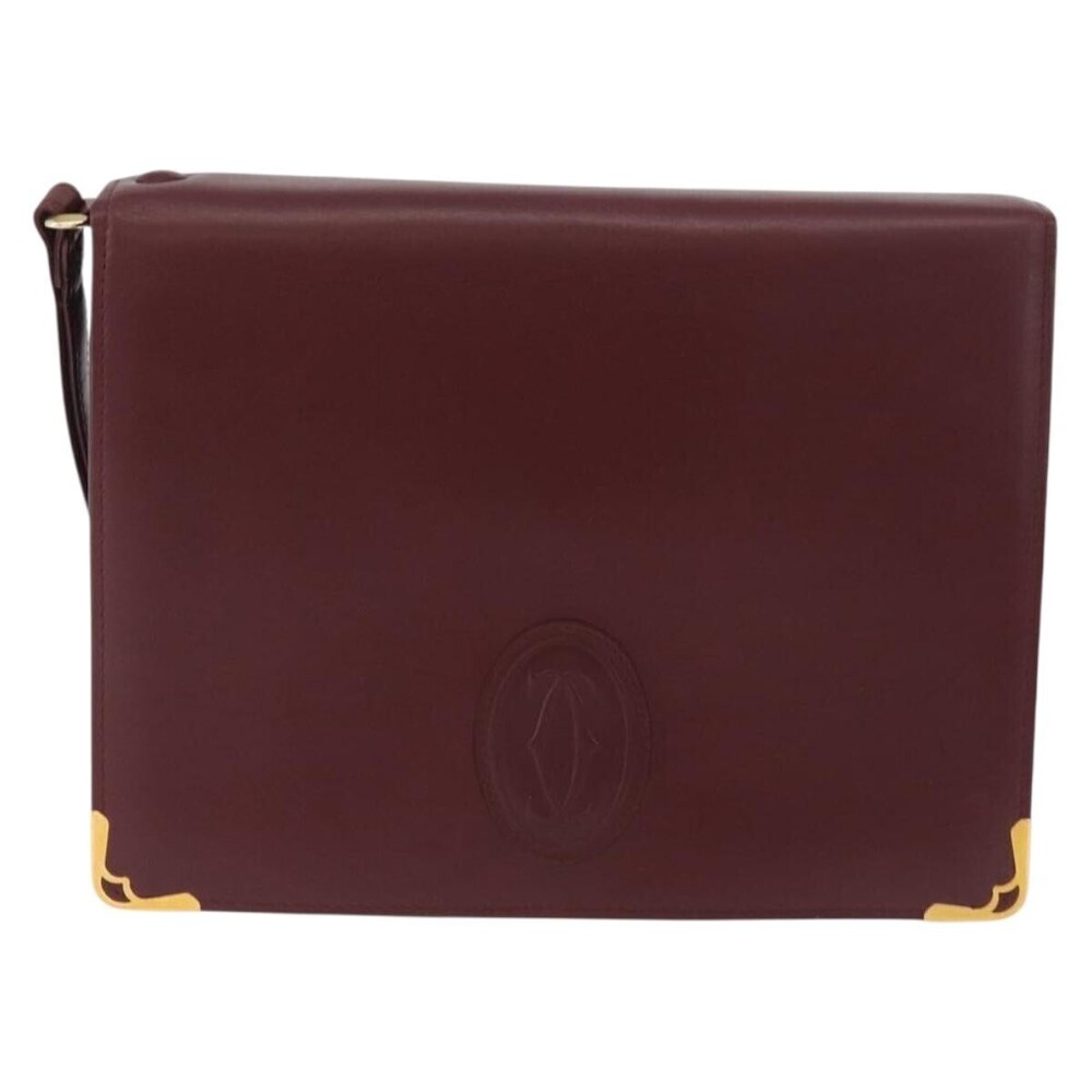 Cartier Must de Cartier Clutch Leather